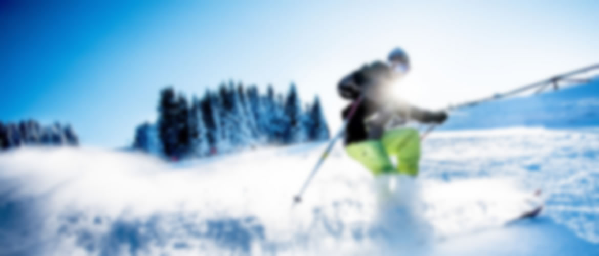 skiing